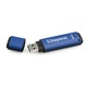 Kingston DataTraveler Vault Privacy DTVP30DM Titkosított pendrive, 32GB, USB 3.0, Management Ready, vízálló, 256bit AES titkosítás, Kék