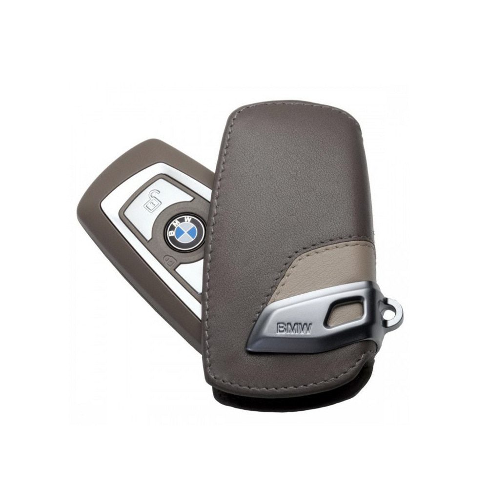 Husa de Cheie Modern Line, BMW, Negru/Maro