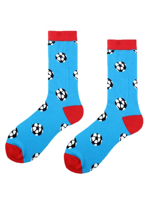 Női zoknik, Vicces futball témájú zoknik, Sport Crew zoknik, Unisex ajándékok futballrajongóknak, nőknek és férfiaknak