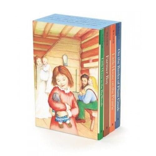 Little House 4-Book Box Set: Little House in the Big Woods, Farmer Boy, Little House on the Prairie, on the Banks of Plum Creek, Laura Ingalls Wilder (Author)