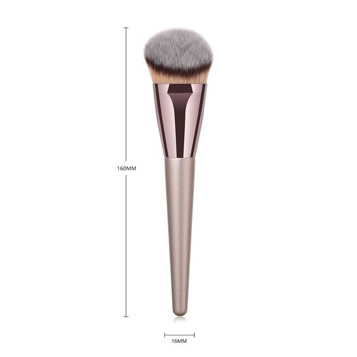 Pensule machiaj YANYXR, fata, pudra, fond de ten, blush, set