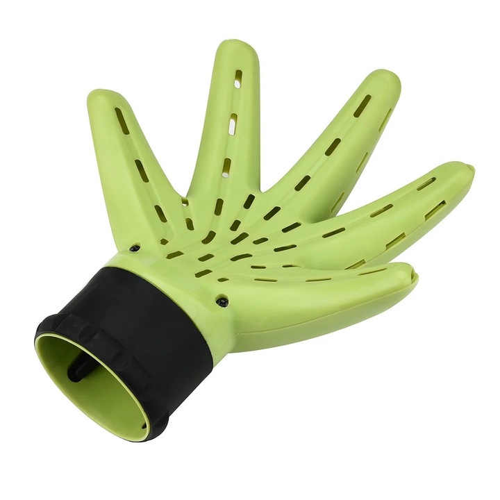 Difuzor de aer pentru uscator de par YANYXR, verde, 19.5x16x6.5cm, 158g