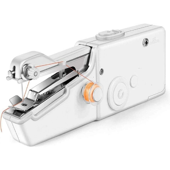Masina de cusut mecanica YANYXR, portabila, kit accesorii, pentru incepatori
