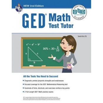 GED(R) Math Test Tutor, 2nd Edition, Sandra Rush (Author) GED(R) Math Test Tutor, 2nd Edition, Sandra Rush (Author)