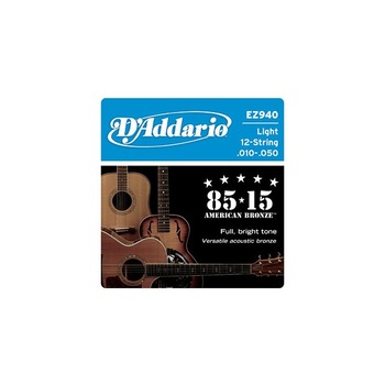 Corzi chitara acustica D'ADDARIO EZ940 85/15 Corzi chitara acustica D'ADDARIO EZ940 85/15