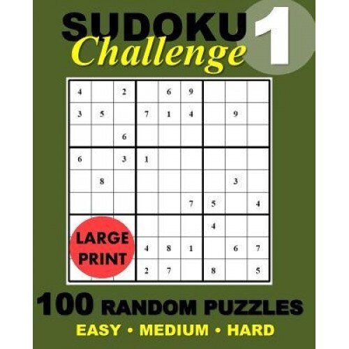 Suduko Challenge #1: 100 Random Suduko Puzzles, Suduko Puzzle (Author)