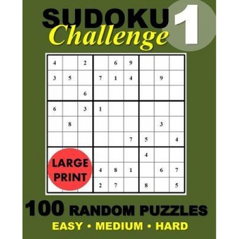 Suduko Challenge #1: 100 Random Suduko Puzzles, Suduko Puzzle (Author) Suduko Challenge #1: 100 Random Suduko Puzzles, Suduko Puzzle (Author)