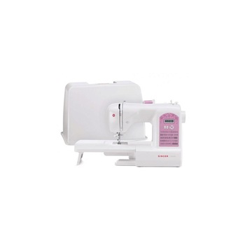 Masina de cusut Singer STARLET 6699, 100 cusaturi, Control electronic, Iluminare cu LED Masina de cusut Singer STARLET 6699, 100 cusaturi, Control electronic, Iluminare cu LED