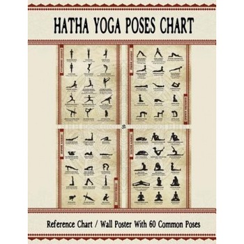 Hatha Yoga Poses Chart: 60 Common Yoga Poses and Their Names - A Reference Guide to Yoga Asanas (Postures) -- 8.5 X 11 Hatha Yoga Poses Chart: 60 Common Yoga Poses and Their Names - A Reference Guide to Yoga Asanas (Postures) -- 8.5 X 11