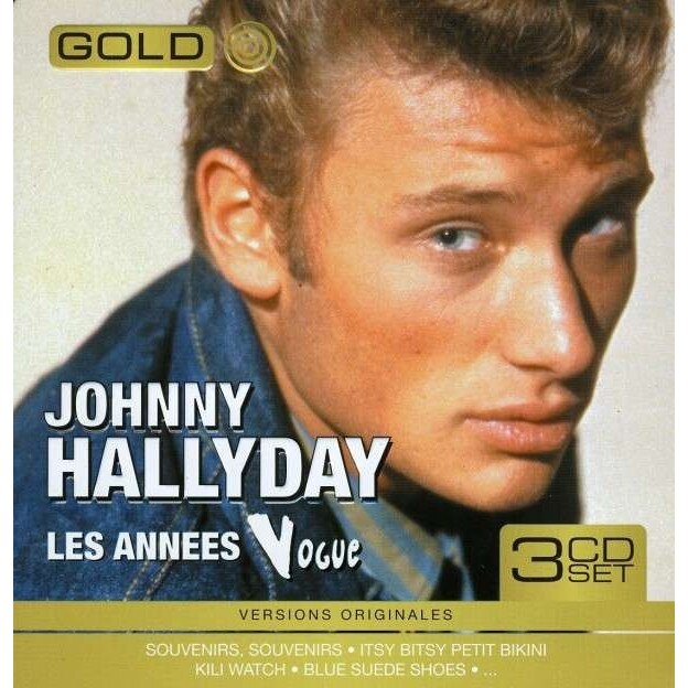 Johnny Hallyday-Le Meilleur Des Annees Vogue-3CD