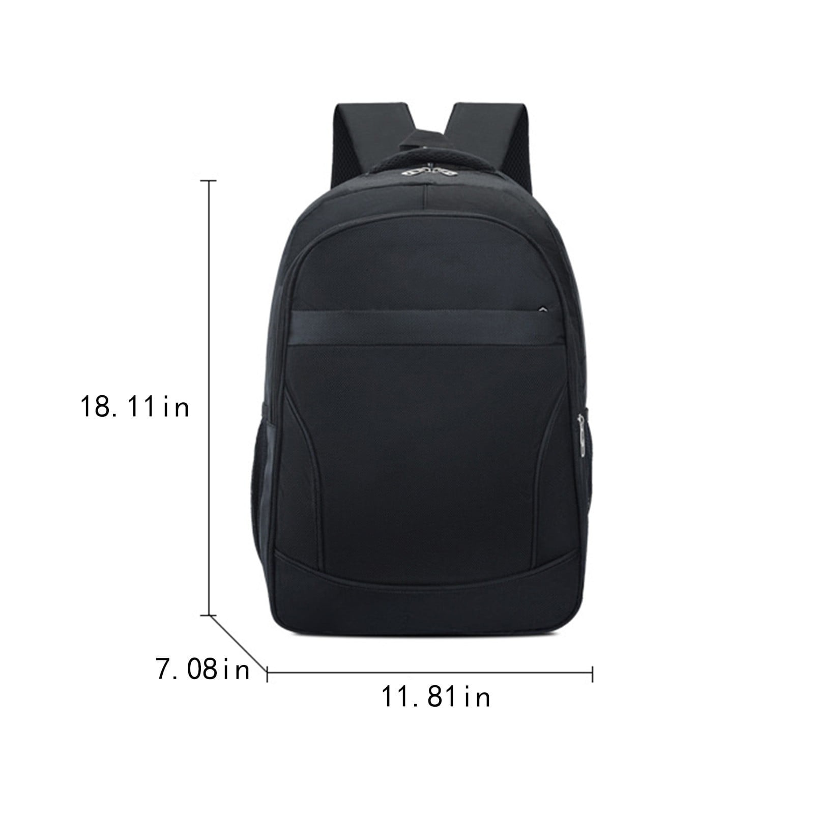 Rucsac laptop YANYXR 46x30x18cm negru capacitate mare slim business