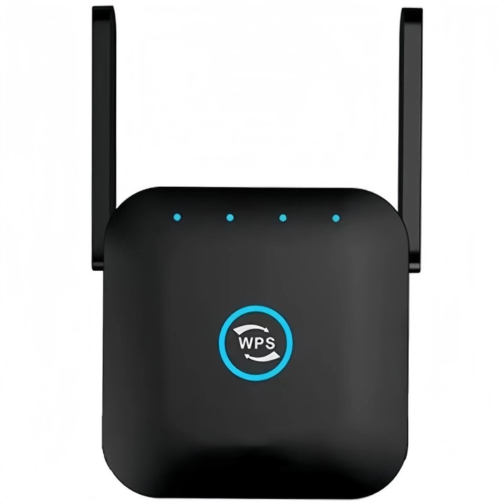 YANYXR WiFi bővítő 300M+867M fekete 7x7x5.3cm Ethernet porttal szett