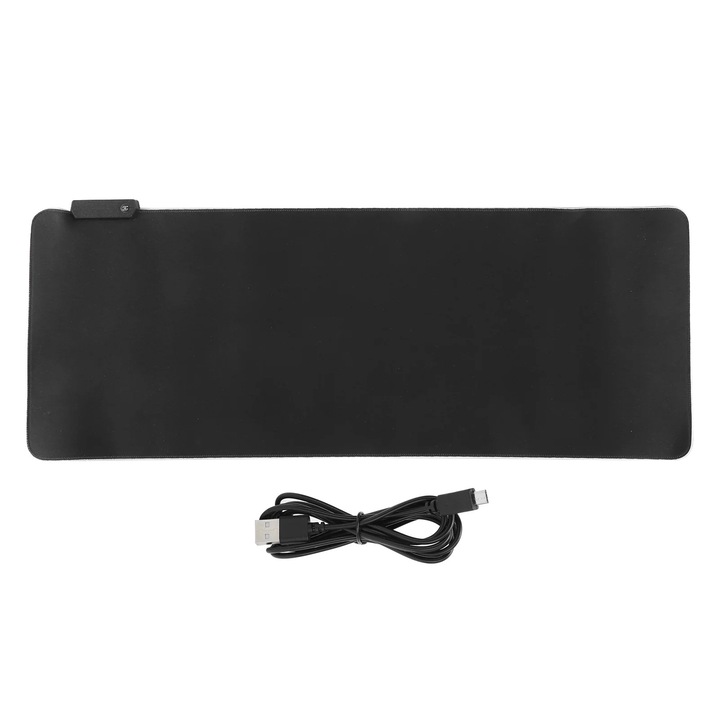Mousepad gaming YANYXR RGB iluminat cauciuc 800x300x4mm