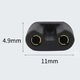 YANYXR USB tápkábel 80cm fekete