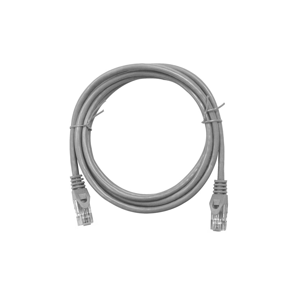 Cablu de retea, Schrack, Cat.5 neecranat RJ45 gri 0,5m