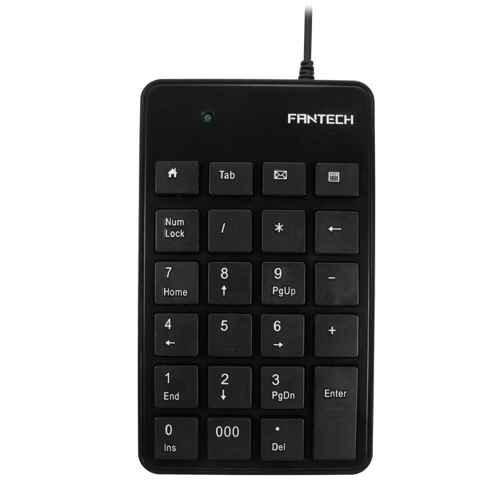 Tastatura Numerica USB Fantech FTK-801 , 23 taste, Negru, Silentioasa