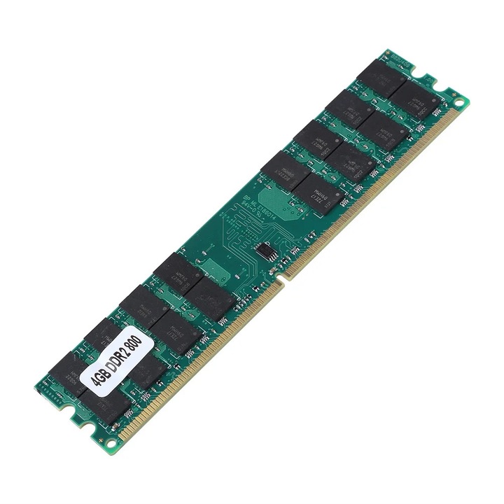 Memória RAM 4GB YANYXR DDR2 800MHz 240PIN kék