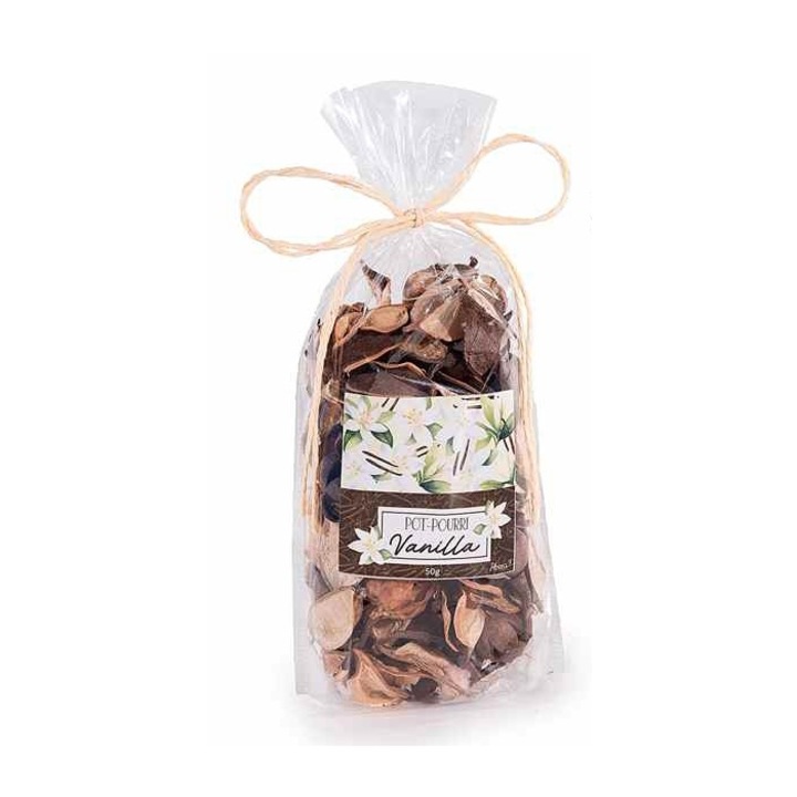 Potpourri aroma Vanília cm 8 x 5 x 19 M, 50 gr