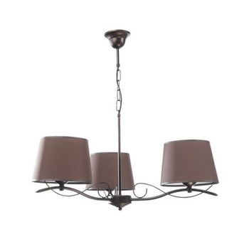 Lustra Namat Cezar cu 3 becuri E27 X max 60W Lustra Namat Cezar cu 3 becuri E27 X max 60W