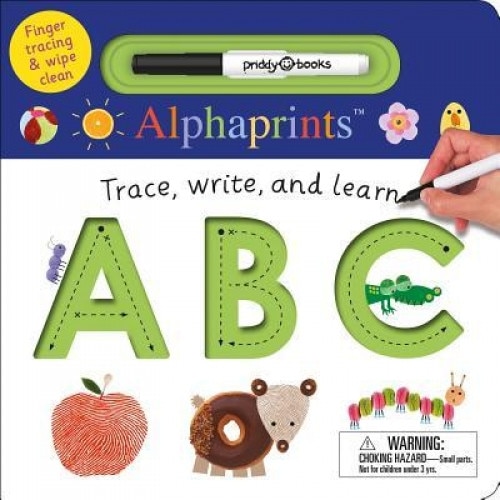 Alphaprints: Trace, Write, and Learn ABC, Roger Priddy (Author)