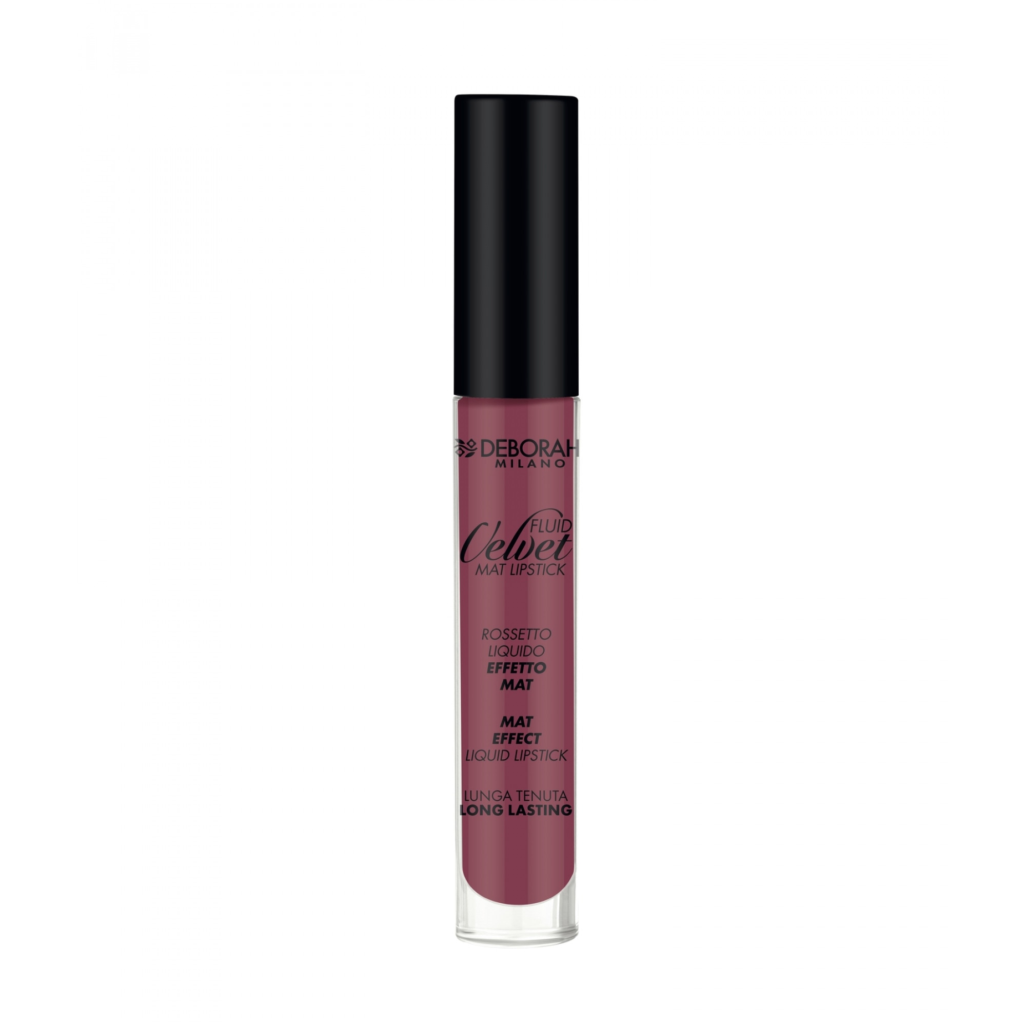 Ruj lichid Deborah Milano Fluid Velvet Mat 8 Classy Mauve 4.5g