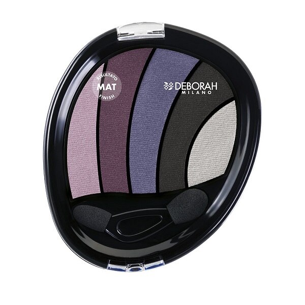 Paleta fard de pleoape Deborah Milano Perfect Smokey Eye 10 Mauve 5g