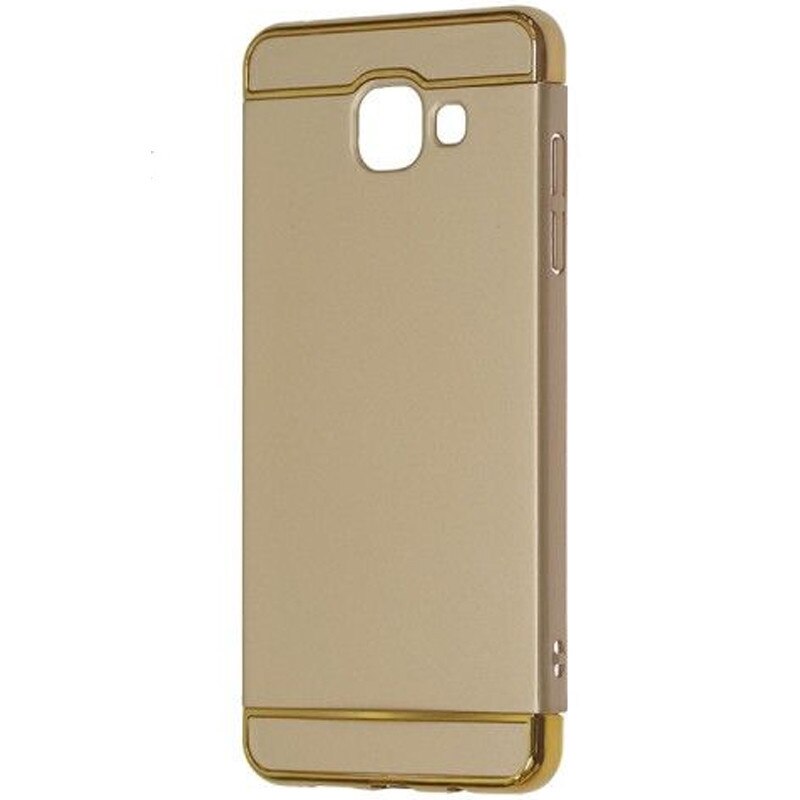 Husa de protectie plastic slim luxyr pentru Samsung Galaxy A3 (2016), Gold