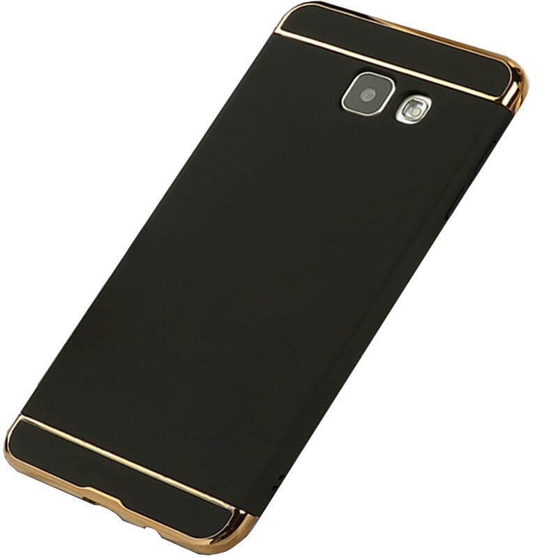 Husa de protectie plastic slim luxyr pentru Samsung Galaxy A3 (2017), Black