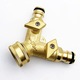Robinet dublu gradina, alama, reglabil, universal