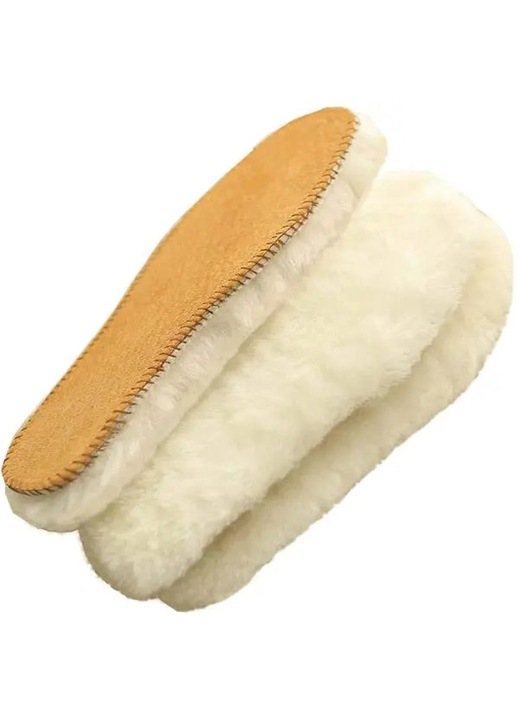 Talpa din piele de oaie, brant premium extra gros, marimea 43