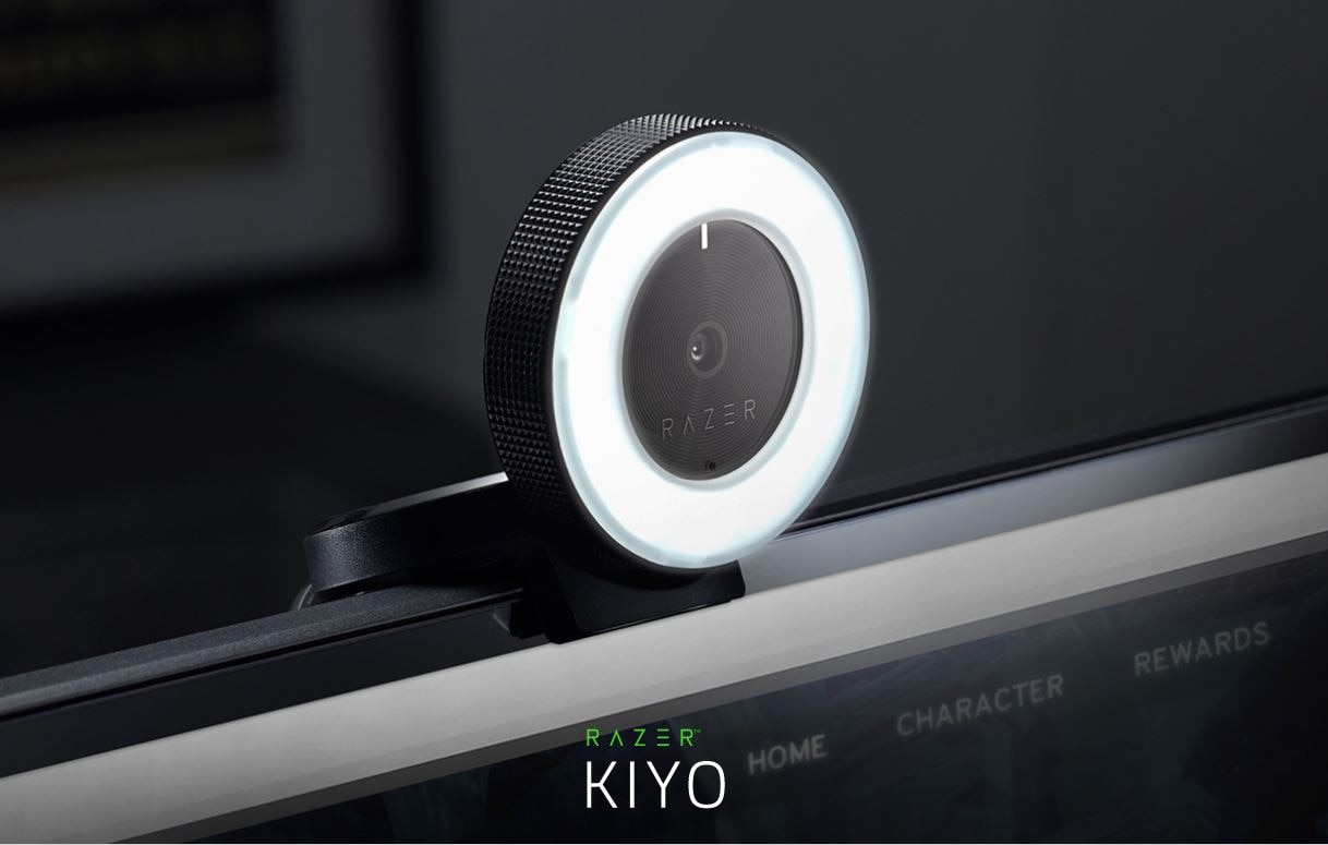 Camera web gaming Razer Kiyo, negru - eMAG.ro