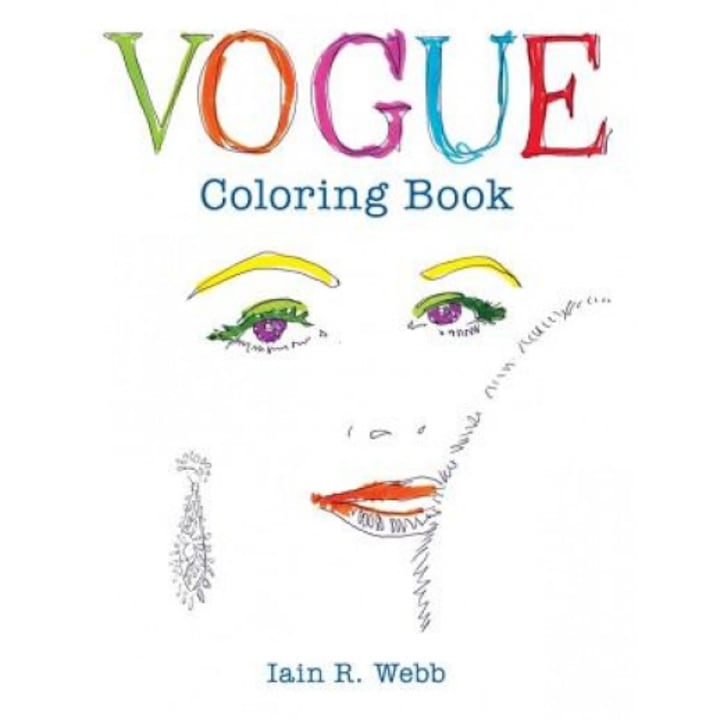 Vogue Coloring Book, Iain R. Webb (Author)