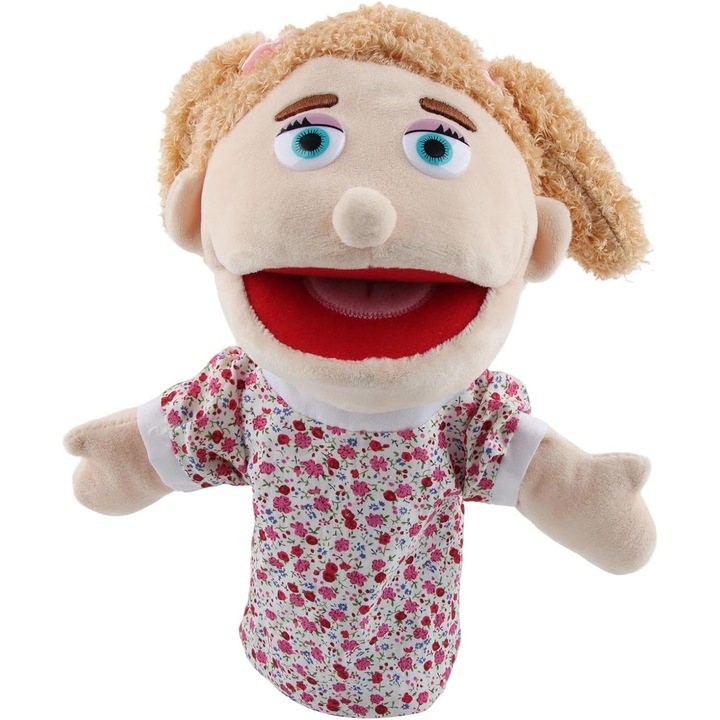 Papusi de Mana din Plus pentru Copii, 30 cm, Gura si Brate Mobile