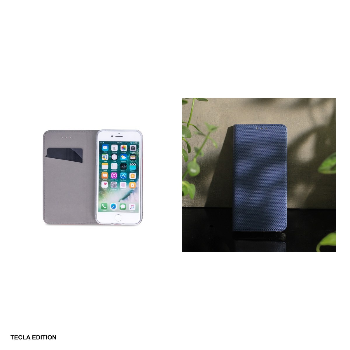 Husa Smart Magnet pentru Honor 400 Smart, tip carte cu inchidere magnetica, Albastru