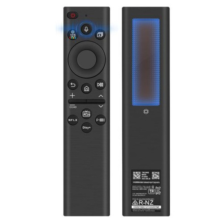 Telecomanda AI SolarCell pentru televizoare Samsung 2019-2025, incarcare solara USB-C, control vocal