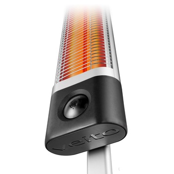 Incalzitor Veito Remote 1,7kW, Electric, Infrarosu, Terasa, Interior- Exterior, fibra Carbon, Aluminiu, Stand, Termostat, Timer, Telecomanda, 4 Trepte, IP24 Incalzitor Veito Remote 1,7kW, Electric, Infrarosu, Terasa, Interior- Exterior, fibra Carbon, Aluminiu, Stand, Termostat, Timer, Telecomanda, 4 Trepte, IP24