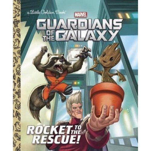 Guardians of the Galaxy Little Golden Book #2 (Marvel: Guardians of the Galaxy), John Sazaklis (Author)