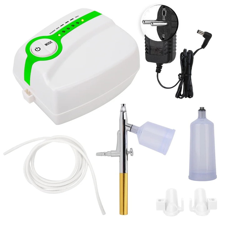 Pistol aerograf portabil YANYXR verde 12V 10L/min 2m