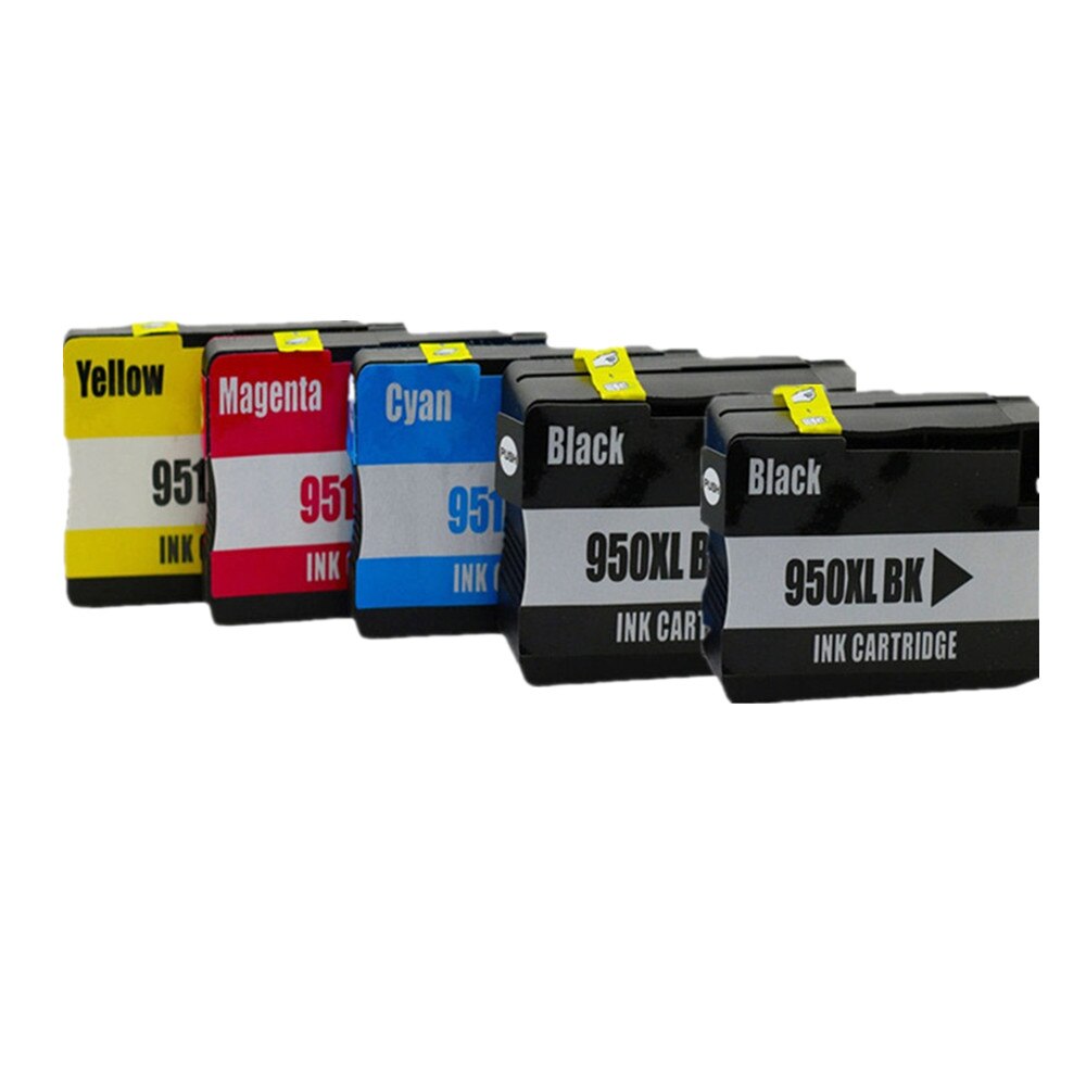 Set 2BK+1C/1M/1Y Cartus Compatibil cu 950XL/951XLC/Y/M,Hp Officejet pro 8100 ,Officejet pro 8600 Plus,Officejet Pro 8620DW,Officejet Pro 8615,Officejet Pro 8616,Officejet Pro 8625,Officejet Pro 8630,Officejet Pro 8610,Officejet Pro 276DW