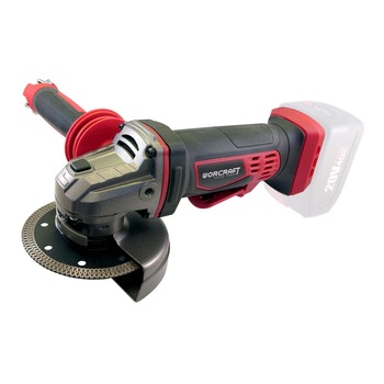 Polizor unghiular (flex) 115 mm pe acumulator 20 V (acumulator neinclus) WORCRAFT Polizor unghiular (flex) 115 mm pe acumulator 20 V (acumulator neinclus) WORCRAFT