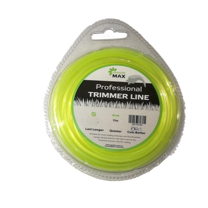 Тримерна корда GardenMAX Star 2.4 15м