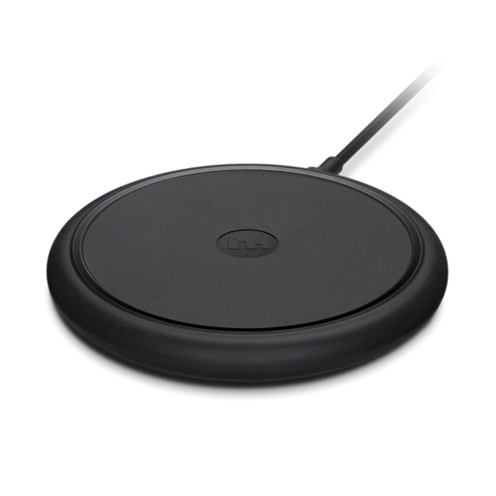 Incarcator wireless fast charge Mophie rounded 7.5W Black