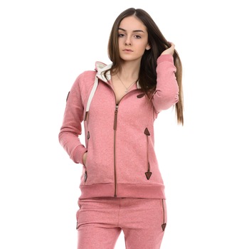 Bluza S-LINE Pretty Me Pentru Femei, Melange roz Bluza S-LINE Pretty Me Pentru Femei, Melange roz