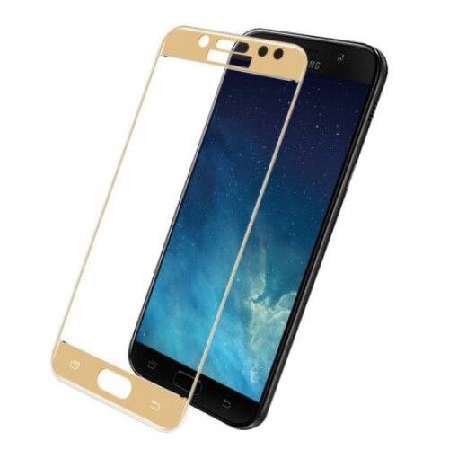 Folie Sticla Samsung Galaxy J3 2017 Flippy Deluxe Full Face Auriu