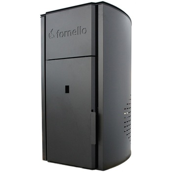 Centrala pe peleti Fornello Royal B 25 KW, pompa circulatie, vas expansiune, telecomanda, buncar tiraj fortat, recomandat pentru 160 mp, Negru Centrala pe peleti Fornello Royal B 25 KW, pompa circulatie, vas expansiune, telecomanda, buncar tiraj fortat, recomandat pentru 160 mp, Negru