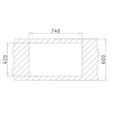 Pachet chiuveta granit + Baterie bucatarie Pyramis, 760x440mm, adancime 170mm, montare pe blat, Negru