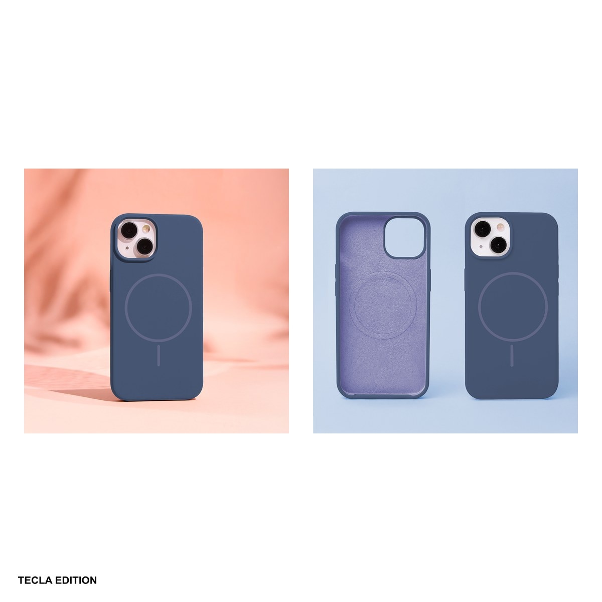 Husa Silicone Thin Mag pentru Apple iPhone 17 Pro Max, iPhone 18 Pro Max, Carcasa magnetica, Albastru