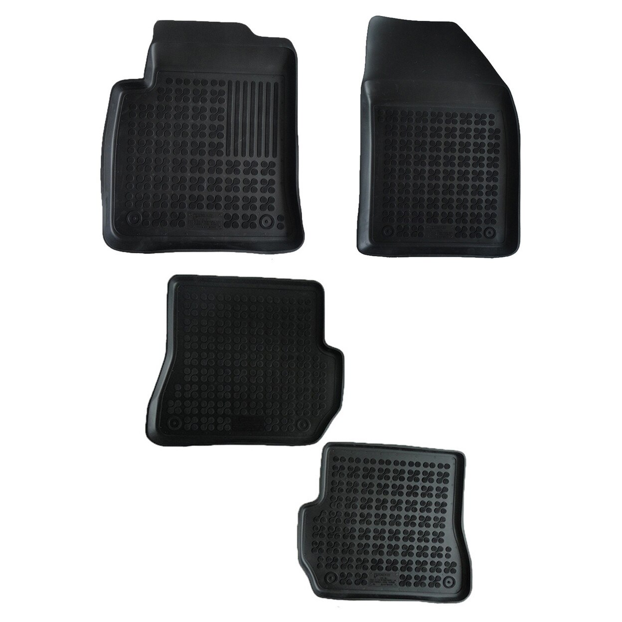 Covoare / Covorase cauciuc FORD Fusion I 2005-2012 Facelift presuri stil tip tavita Rezaw