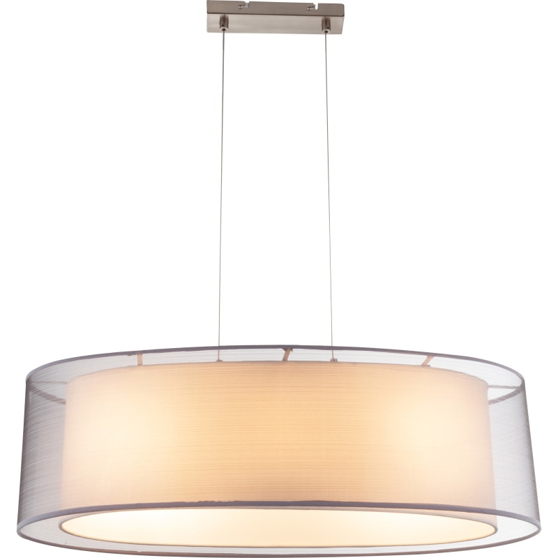 Pendul Theo Globo, 15190H2, Nichel, 3xE27