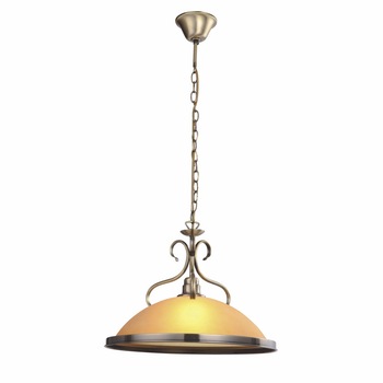 Lustra suspendata SASSARI LP-3094, 1 x E27, 60W, 230V, Alama antichizata Lustra suspendata SASSARI LP-3094, 1 x E27, 60W, 230V, Alama antichizata